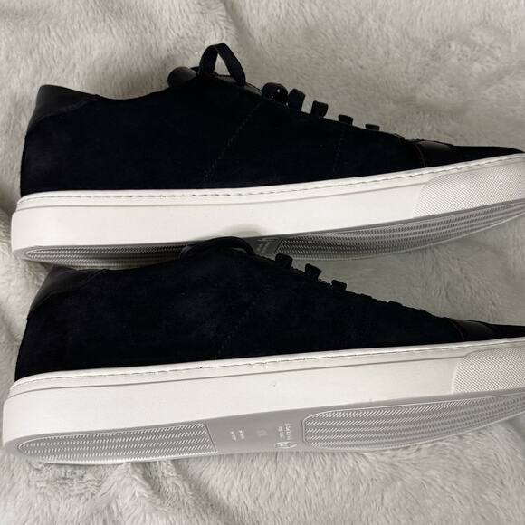 To Boot New York Leather Suede sneaker Navy Blue Men's Size 11.5 NWOB BoxC - Picture 7 of 11